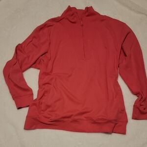 Bright Pink Quarter-Zip Pullover by Coldwater Creek